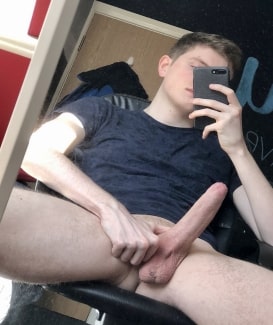 Boy with a perfect cock