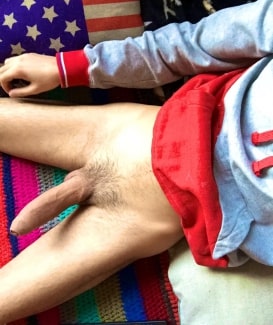Big beautiful uncut cock