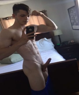 Horny nude boy