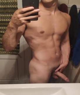 Slim twink with a nice dick