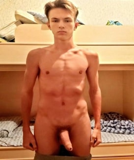 Twink with a big cock