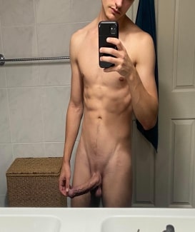Hard veiny cock
