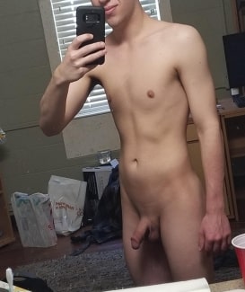 Smooth shaved short dick